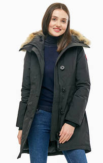 Утепленная парка Rossclair Parka черного цвета Canada Goose