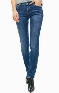 Зауженные джинсы синего цвета New Devera Gas