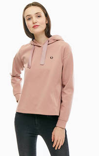 Хлопковая толстовка с капюшоном и карманом-кенгуру Fred Perry