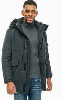 Удлиненная зимняя куртка с карманами Gaudi