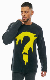 Свитер черного цвета с длинными рукавами Cheap Monday