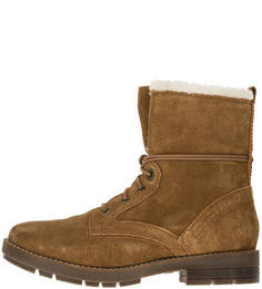 Высокие зимние ботинки из замши S.Oliver