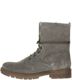 Высокие зимние ботинки из замши S.Oliver