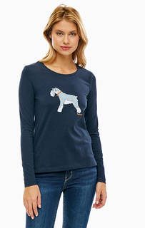 Хлопковая футболка с длинными рукавами Barbour