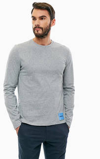 Серая футболка с длинными рукавами Calvin Klein