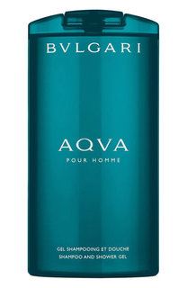 Шампунь-гель для душа Aqva Pour Homme BVLGARI