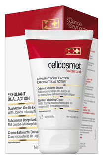 Мягкий отшелушивающий крем двойного действия Cellcosmet&Cellmen