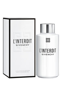 Пенящееся масло для душа L’Interdit Givenchy