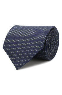 Шелковый галстук с принтом Van Laack
