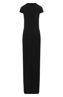 Платье-макси из смеси шерсти и вискозы Ann Demeulemeester