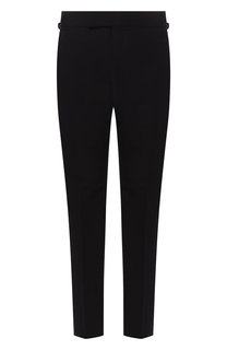 Брюки из смеси шерсти и шелка прямого кроя Tom Ford