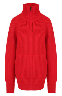 Шерстяной кардиган с высоким воротником Maison Margiela