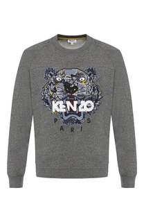 Хлопковый свитшот с вышивкой Kenzo