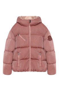 Куртка на молнии с капюшоном Moncler Enfant