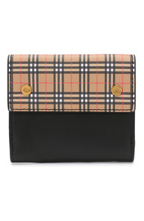 Кожаный кошелек с отделениями для кредитных карт Burberry