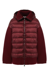 Утепленная кутка с капюшоном Moncler