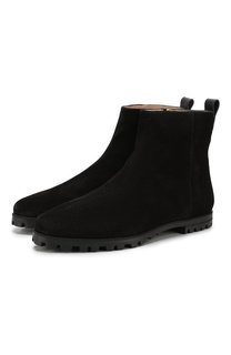 Однотонные замшевые ботинки Riley Stuart Weitzman