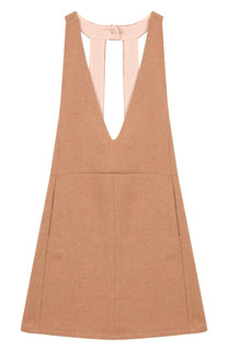 Однотонный сарафан Chloé