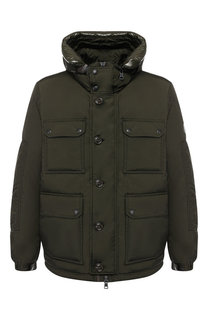 Утепленная куртка Jovet на молнии с капюшоном Moncler