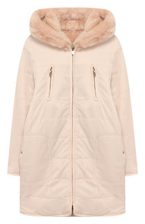 Двустороннее пальто на молнии с капюшоном Chloé