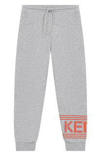Хлопковые джоггеры с поясом на кулиске Kenzo