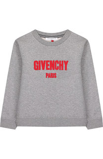 Хлопковый свитшот с вышивкой Givenchy