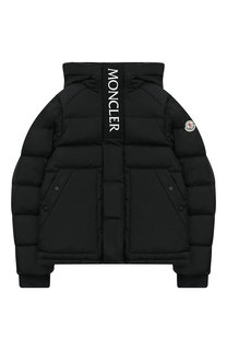 Куртка на молнии с капюшоном Moncler Enfant