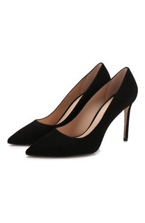 Замшевые туфли Leigh на шпильке Stuart Weitzman