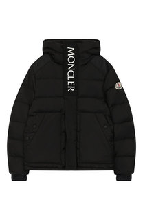 Куртка на молнии с капюшоном Moncler Enfant