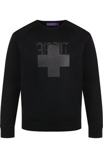 Однотонный свитшот с принтом Ralph Lauren