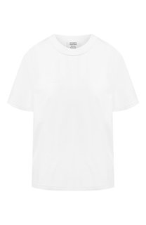 Хлопковая футболка с круглым вырезом Vetements