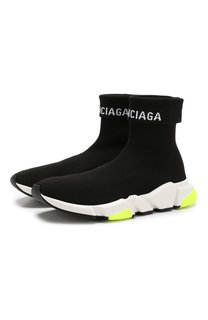 Текстильные кроссовки Speed Balenciaga