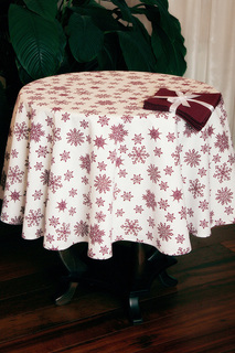 Скатерть круглая D150 NATUREL