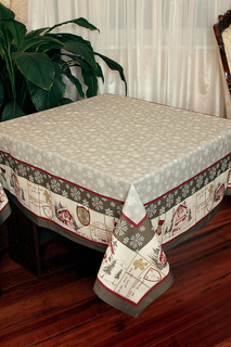 Скатерть "Рождество" 150х180 NATUREL