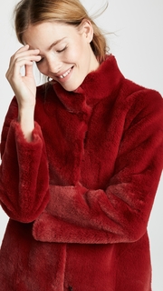 Velvet Mina Faux Fur Coat
