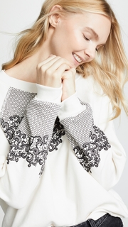 Wildfox Chantily Lace Sommers Sweater