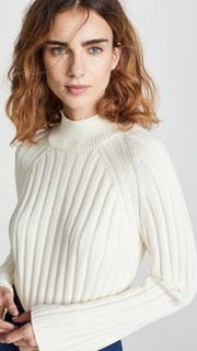 Bop Basics Wide Rib Turtleneck Sweater