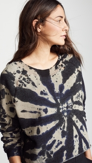 CHRLDR Crop Tie Dye Sweatshirt