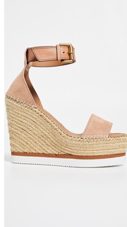 See by Chloe Glyn Wedge Espadrilles