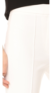 Tibi Jane Cropped Boot Cut Ponte Pants