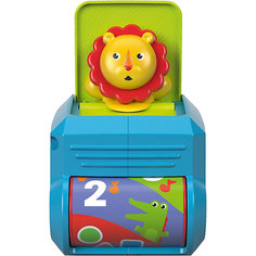 Интерактивный кубик Fisher-Price "Львёнок с сюрпризом" Mattel