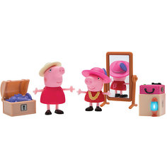 Игровой набор Росмэн "Свинка Пеппа" Пеппа и Бабушка в гардеробной