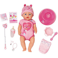 Интерактивная кукла Zapf Creation "Baby born" Девочка, 43 см