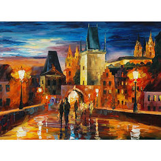 Картина по номерам Molly "Афремов" Ночь в Праге, 40х50 см