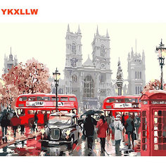 Картина по номерам Molly "Лондонский транспорт", 40х50 см
