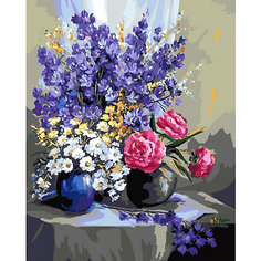 Картина по номерам Molly "Букет дельфиний", 40х50 см