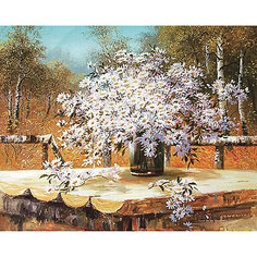 Картина по номерам Molly "Сунг Ли" Букет полевых ромашек, 40х50 см