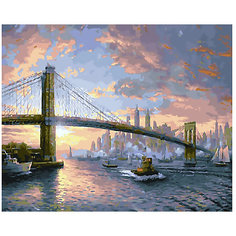 Картина по номерам Molly "Рассвет над Нью-Йорком", 40х50 см