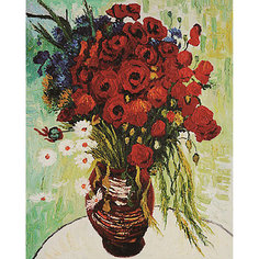 Картина по номерам Molly "Ван Гог" Цветущие маки и ромашки, 40х50 см