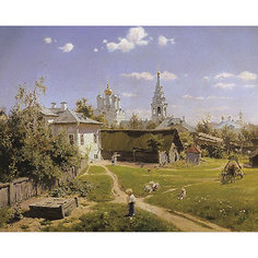 Картина по номерам Molly "Поленов" Московский дворик, 40х50 см